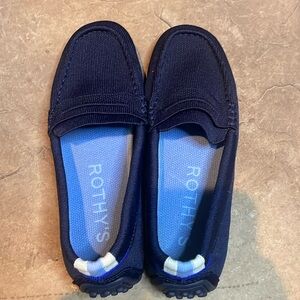 Rothy's Navy Blue Loafers